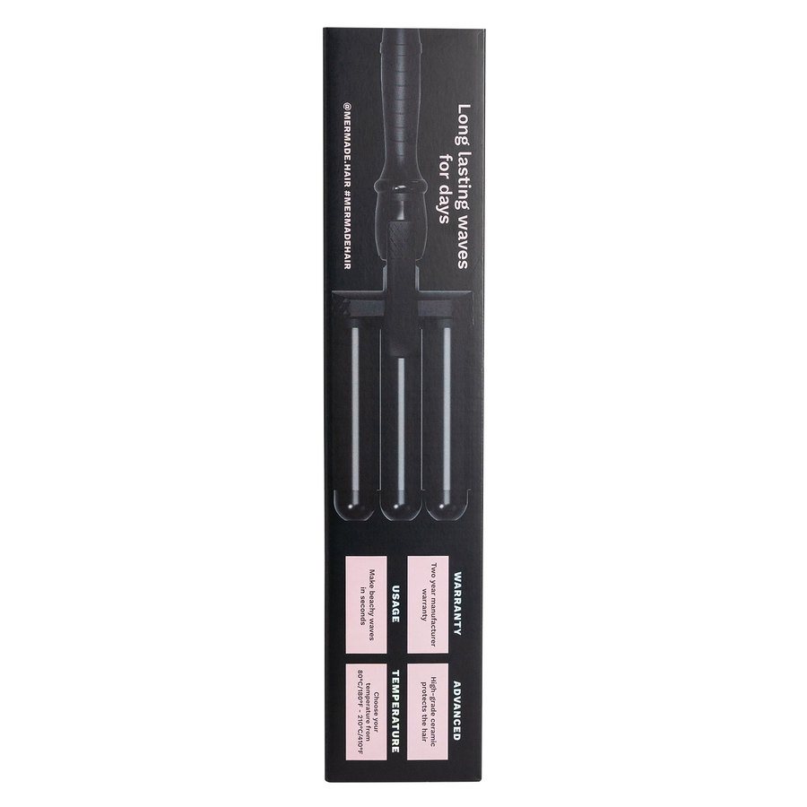 Mermade Hair Pro Waver Black 32mm