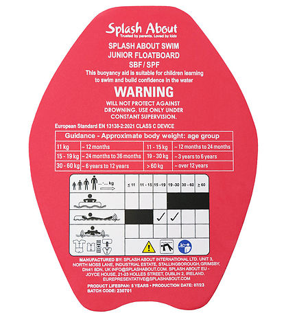Splash About Schwimmbrett - Blau