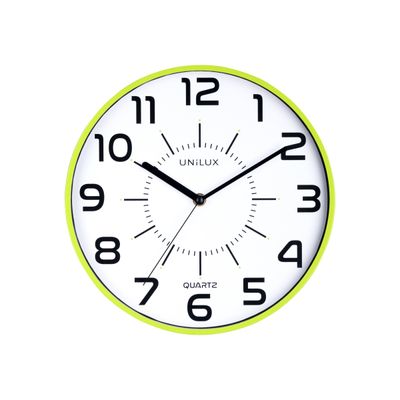 Unilux - Horloge Pop - mécanisme quartz - 28 cm - anis