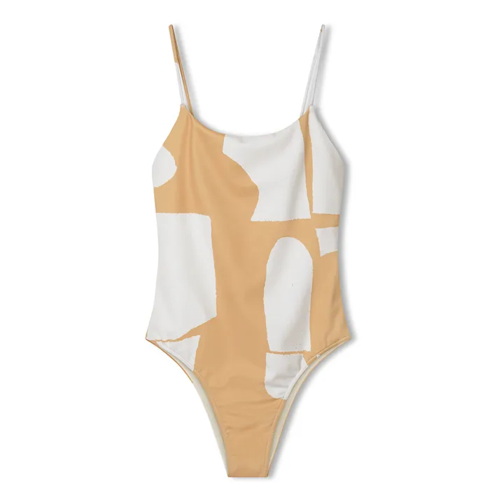 Zulu & Zephyr Maillot 1 Pièce Terrazzo | Beige