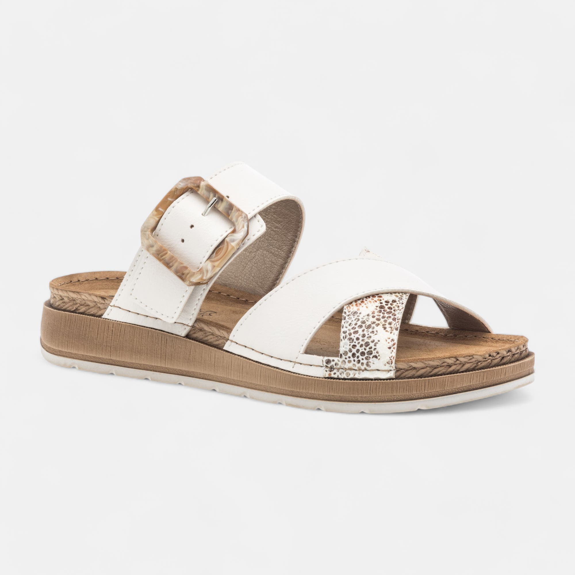 Mules Femme blanc