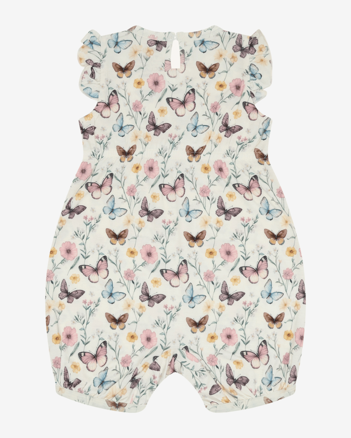 Romper Baby, Pysj – 95% Bambusviskose, 5% Elastane | HCMilu Butterfly