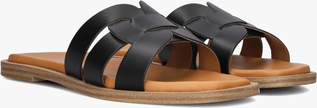zwarte notre-v slippers 22730