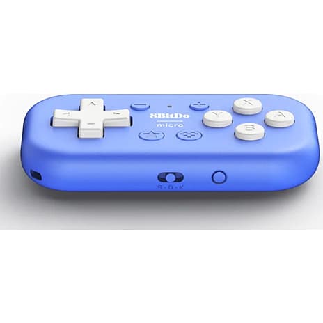 8BitDo Micro Bluetooth Gamepad - blå
