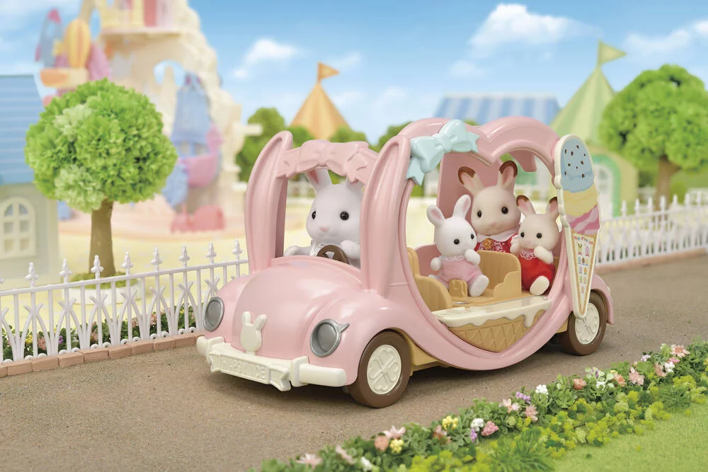 LE MARCHAND DE GLACE AMBULANT - SYLVANIAN COMMERCES