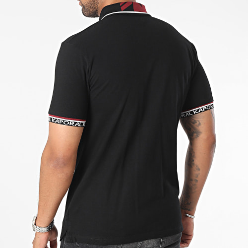 Polo Manches Courtes Tetro Noir