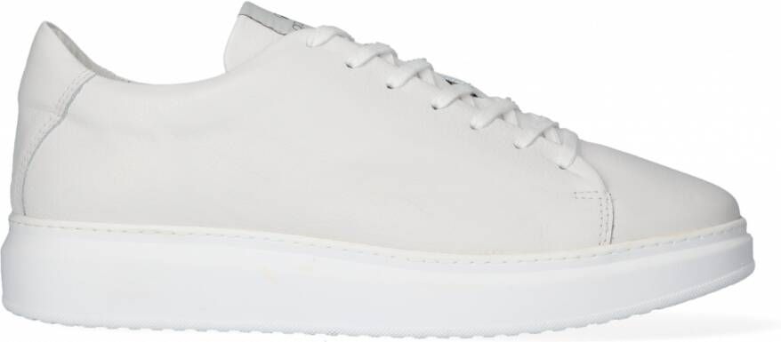 Goosecraft Witte Lage Sneakers Julian Cupsole