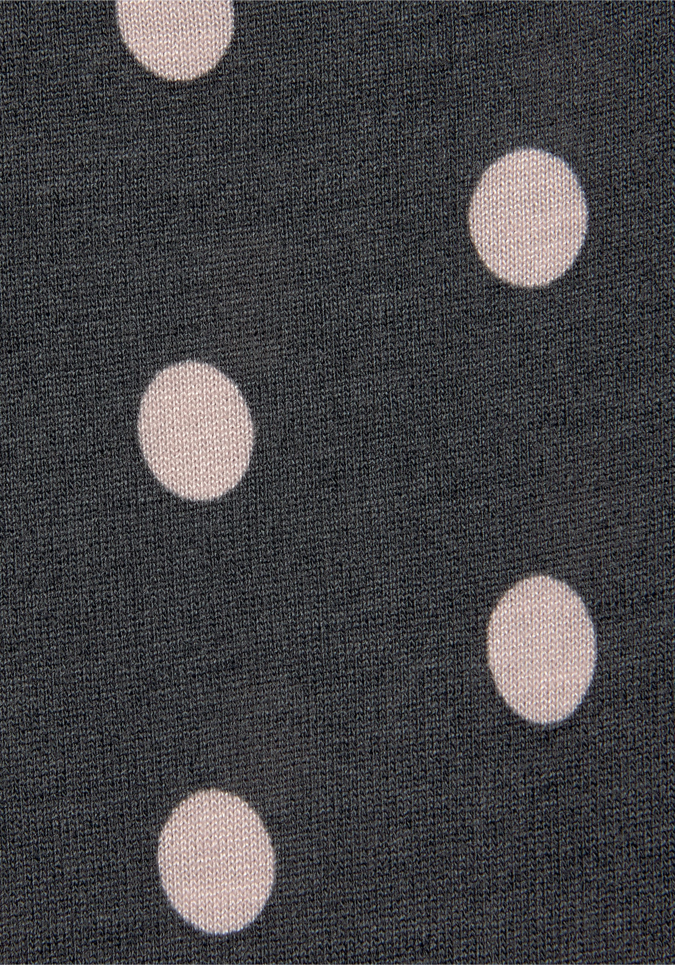Vivance Sommerkleid mit Pünktchendruck, knielanges T-Shirtkleid, Strandkleid