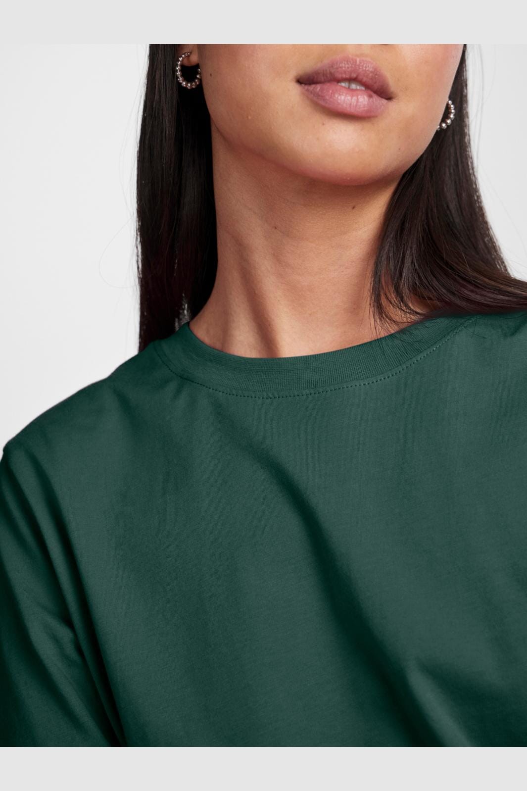 Pieces Pcria Ss Solid Tee 4280166 trekking green