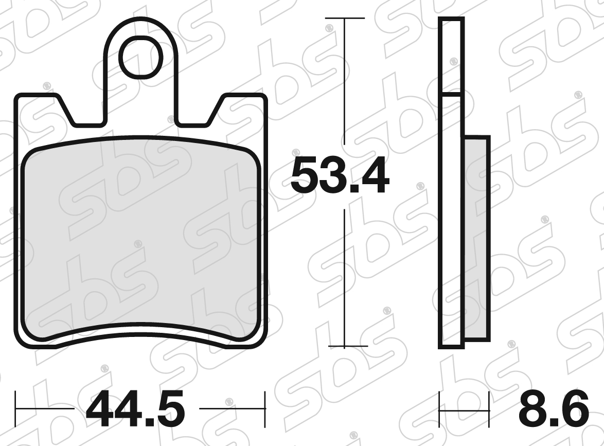 SBS - Plaquettes de frein 146 CT