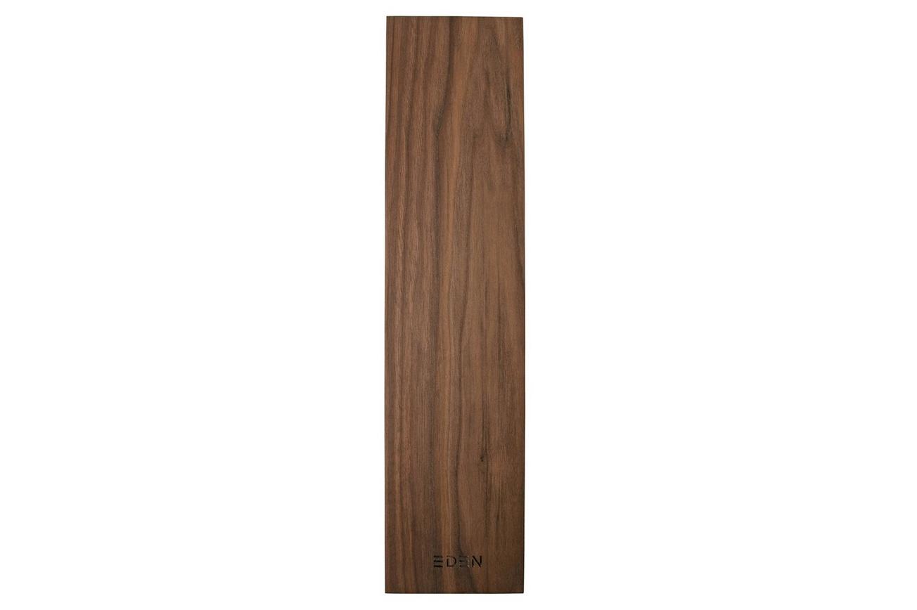 Eden verticale messenmagneetstrip walnoothout, 50 x 12 cm