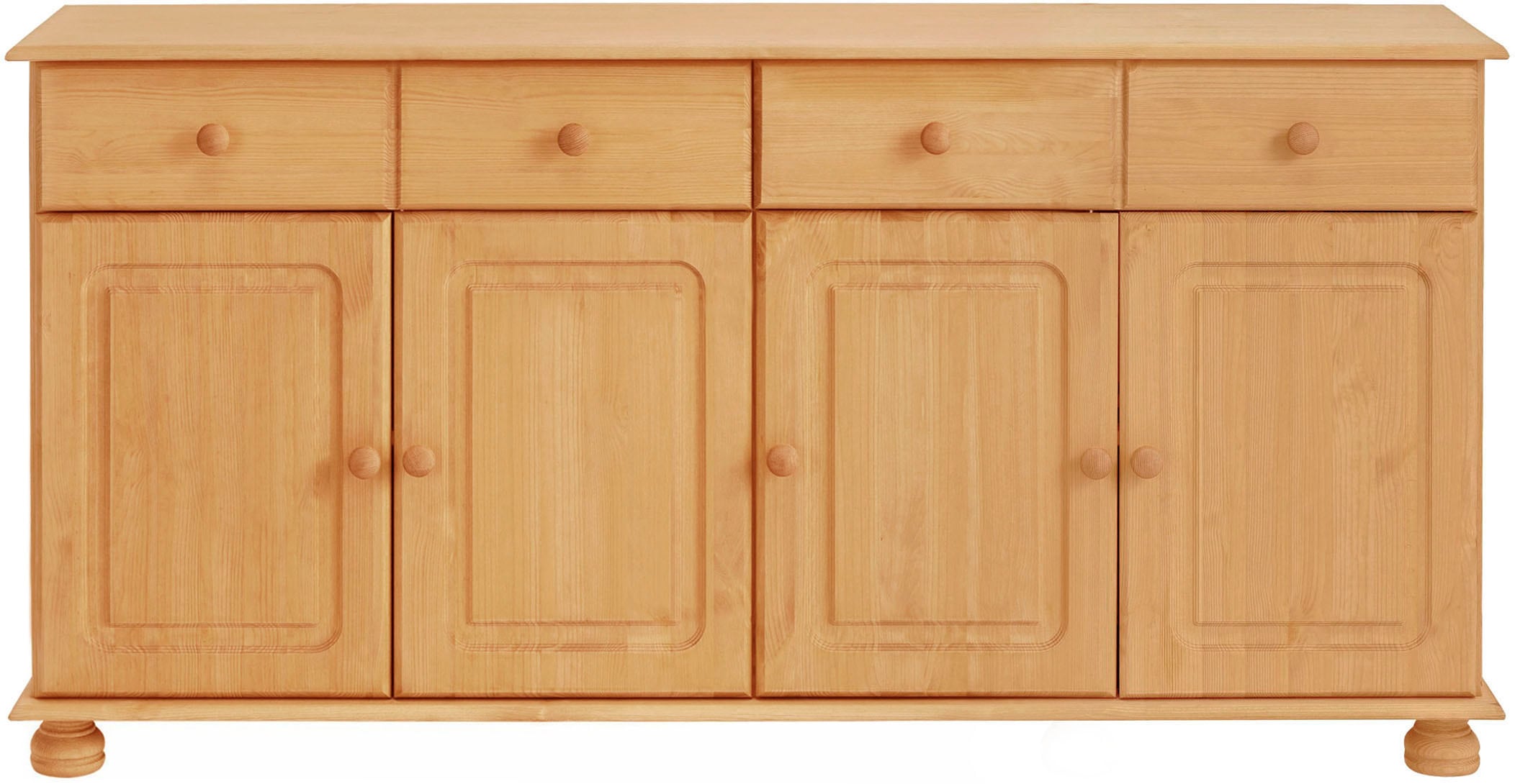 Home affaire Sideboard »Mette« Kommode aus massivem Kiefernholz, Breite 156 cm