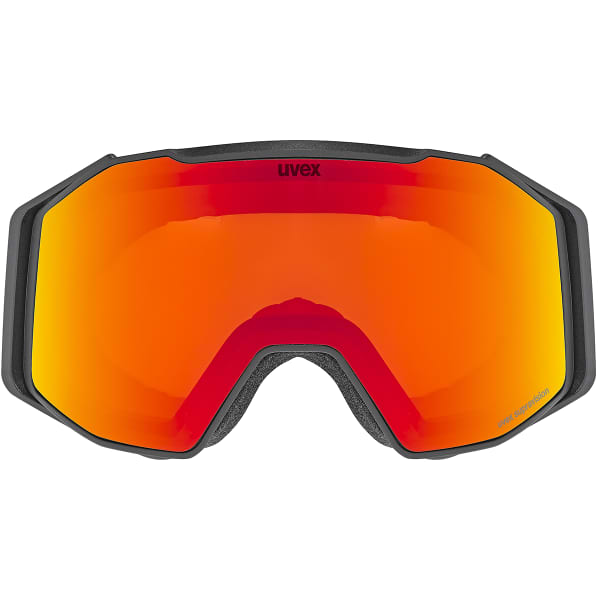 Masque de ski UVEX GRAVITY FM BLACK MATT/MIRROR RED