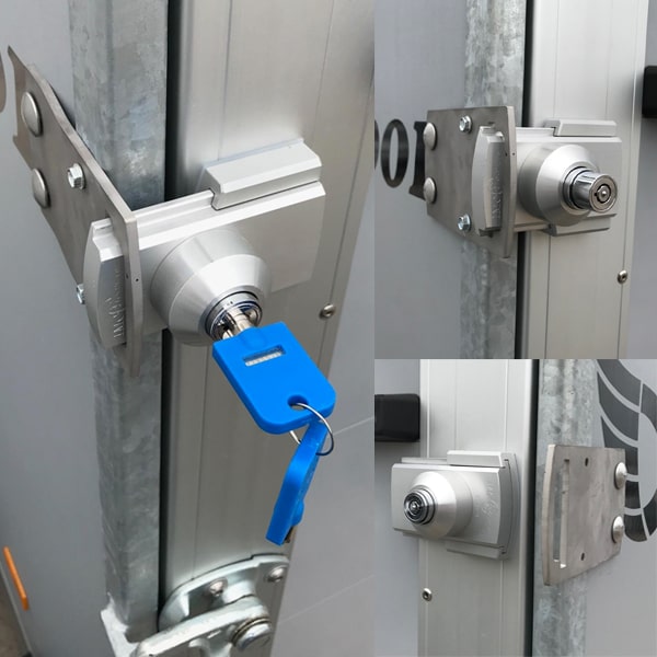Lot de 2 Verrous IMC portes arrières de remorque