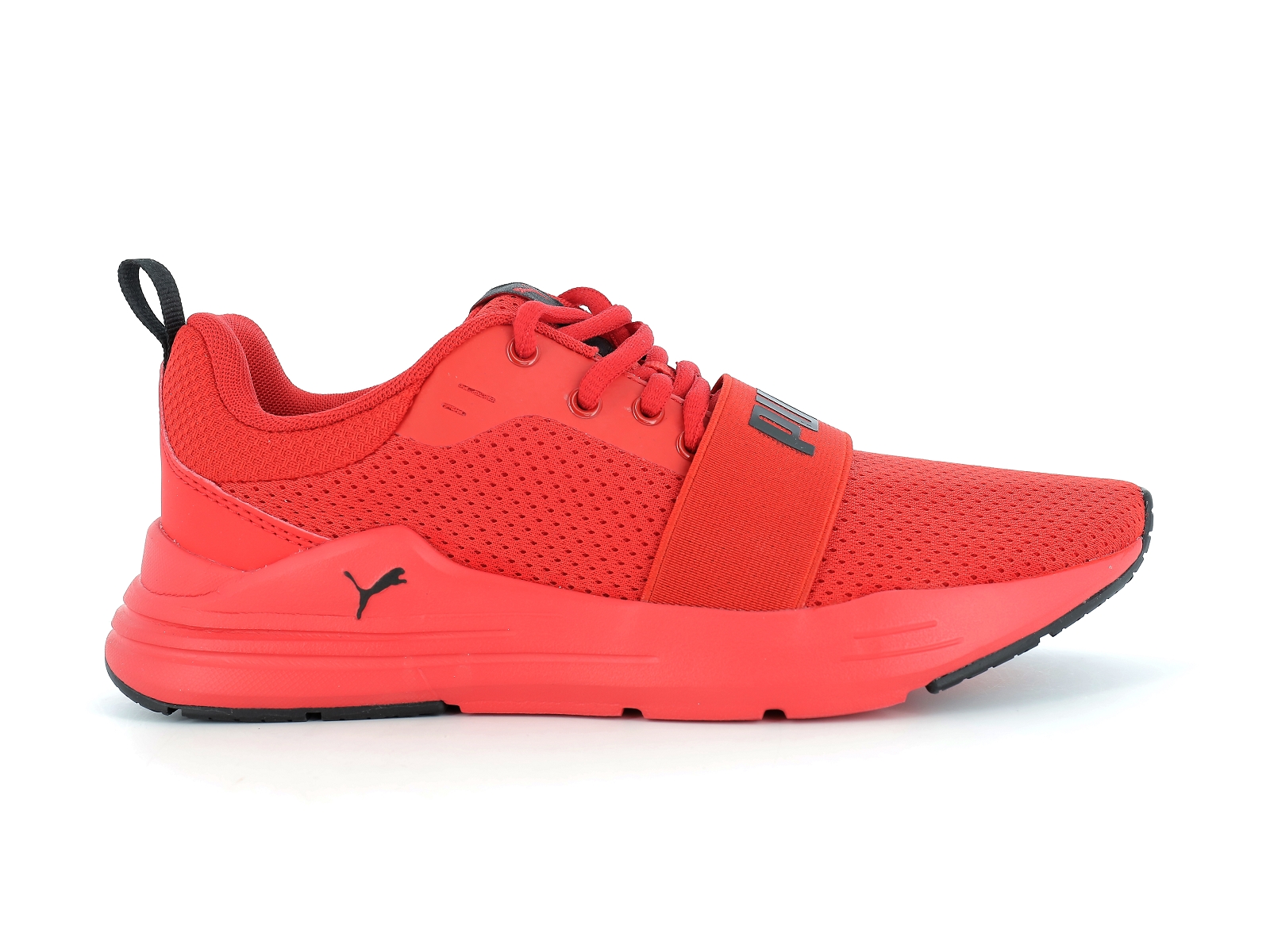 Puma-374214 Matières combinées Rouge