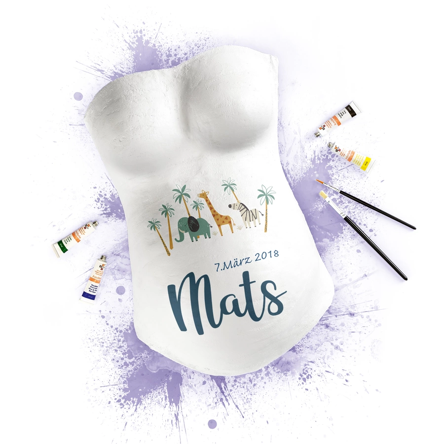 reer mama Babybauch-Gipsabdruck-Set