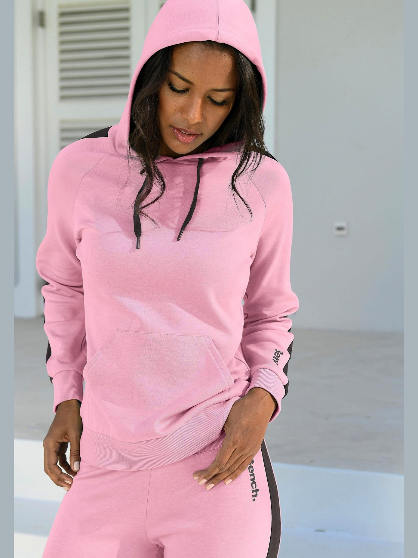 Sweatshirt à capuche t-shirt sportif avec capuche