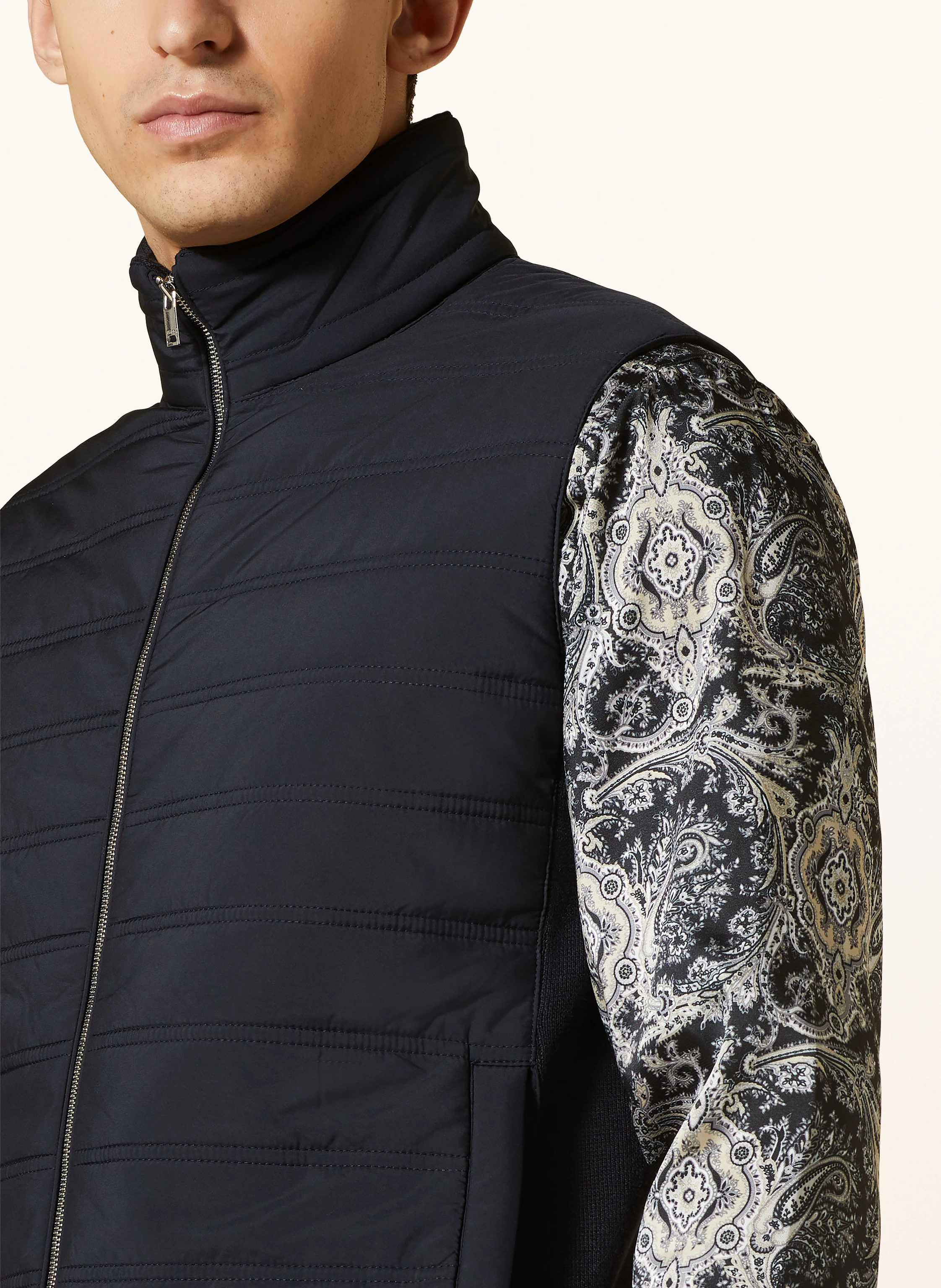 REISS Weste WILLIAM im Materialmix