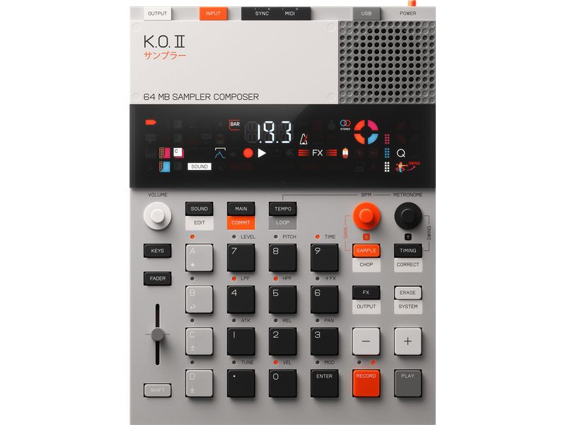 Teenage Engineering Sample-Player EP-133 K.O. II 64 Mb Sampler Composer