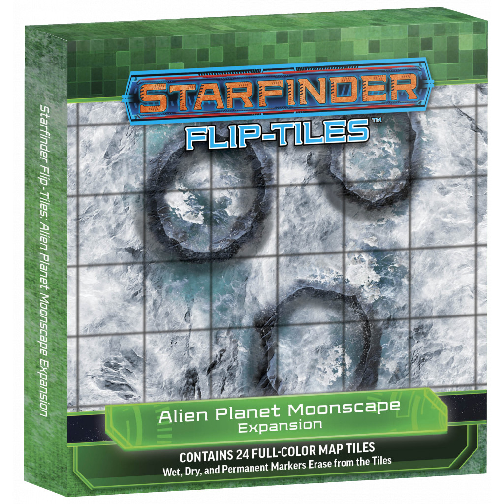 Starfinder Flip-Tiles: Alien Planet Moonscape Expansion