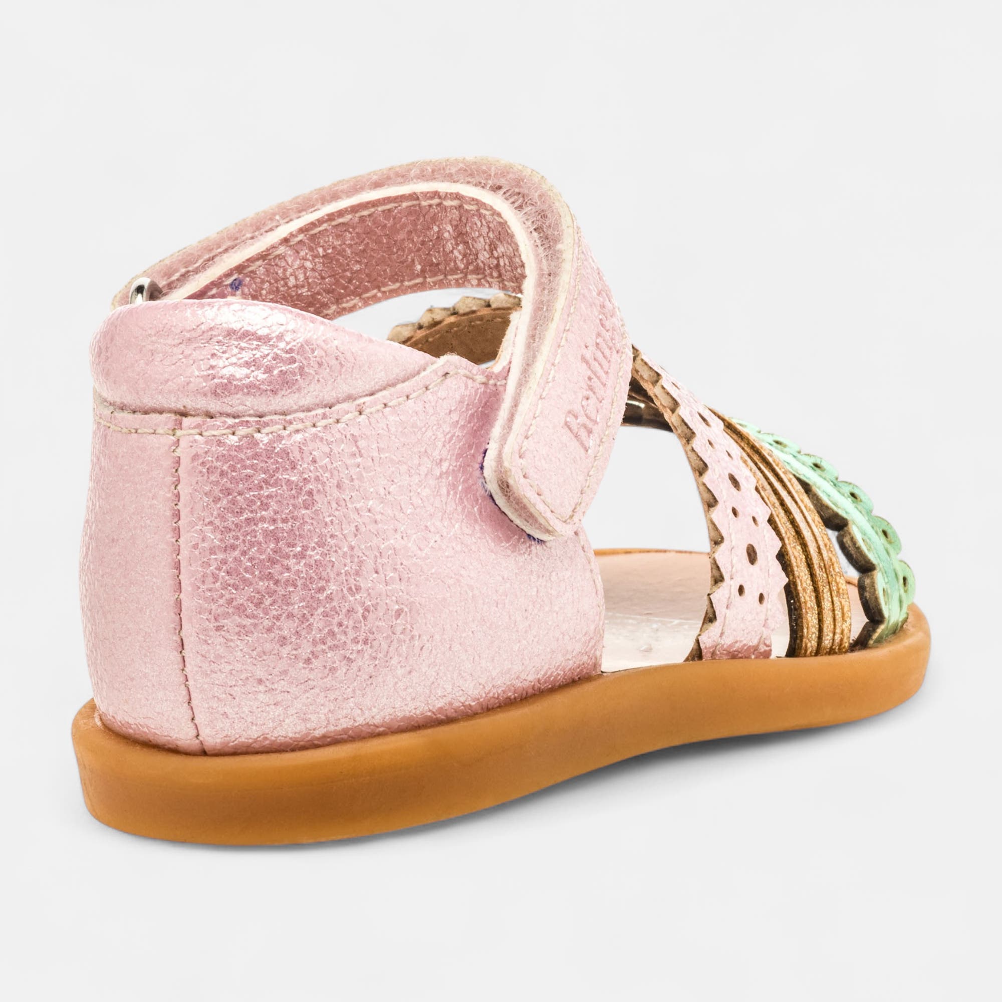 Nu-pieds Fille multicolore