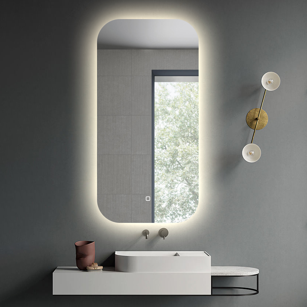 Saniclear Denver spiegel met LED verlichting 50x100cm incl. spiegelverwarming