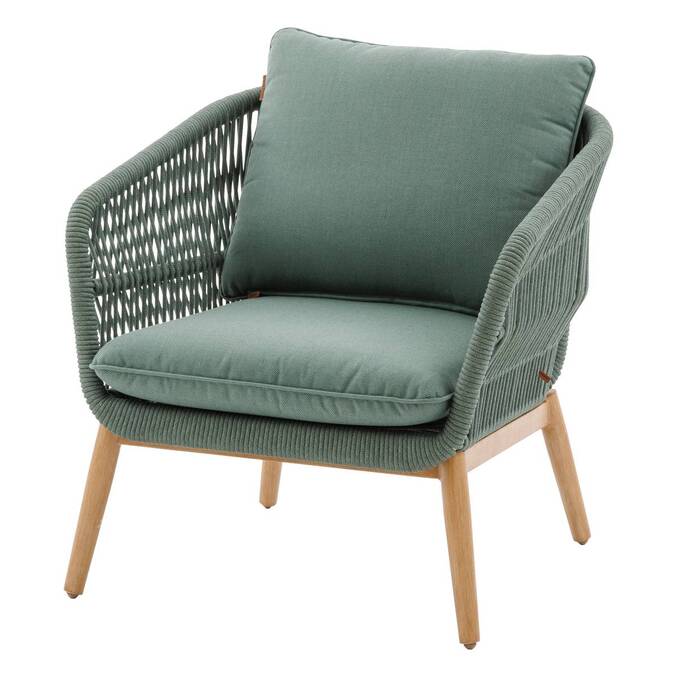 Fauteuil de salon de jardin ORISSA Vert olive