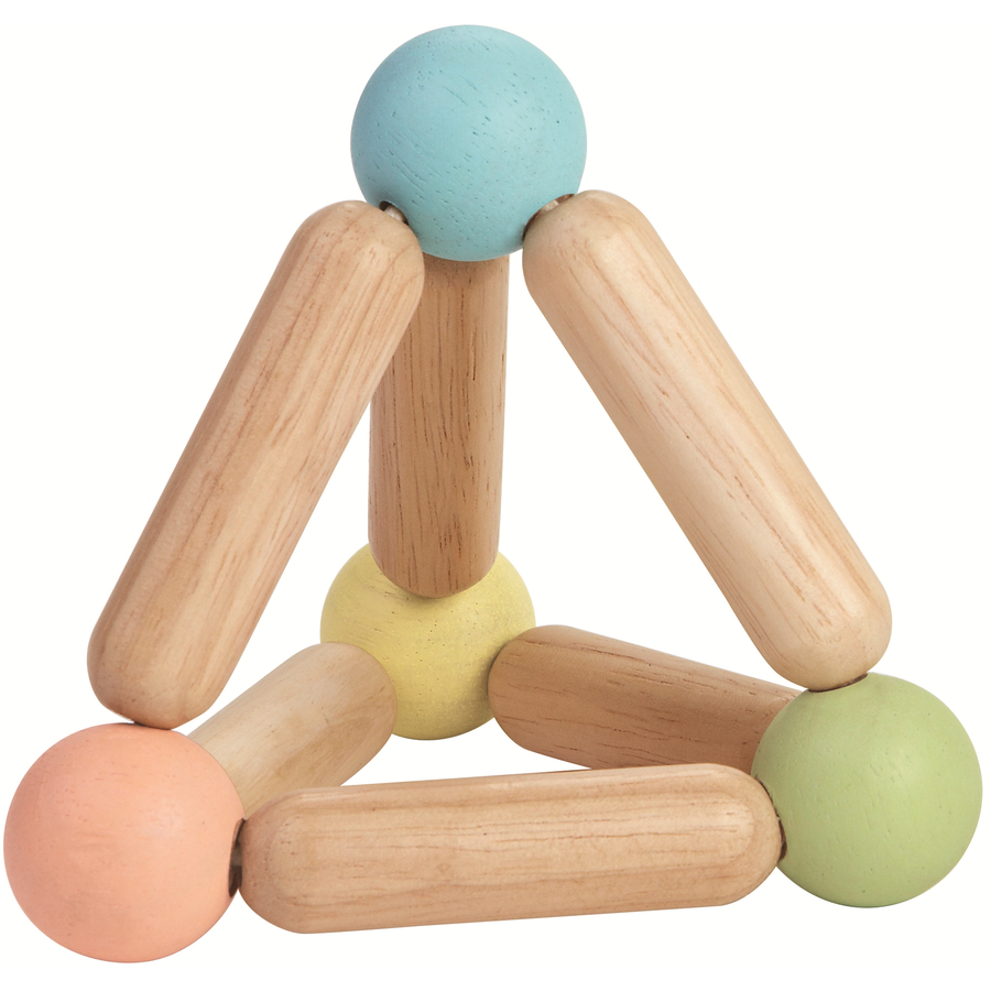 PlanToys Babyspielzeug Pyramide, pastell