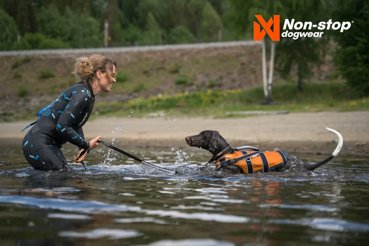 Non-stop Dogwear Safe Life Jacket Orange