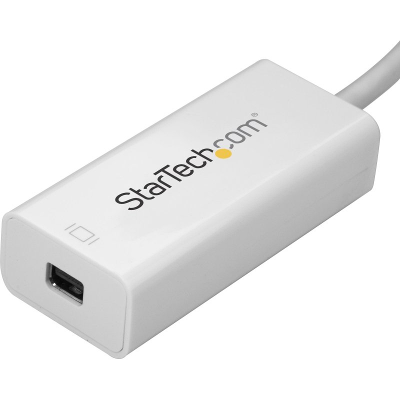 StarTech.com Adaptateur USB-C vers Mini DisplayPort - 4K 60Hz - Blanc - Adaptateur USB 3.1 Type-C vers Mini DP - La Version Mise à Jour est CDP2MDPEC