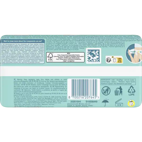 premium protection Windeln Gr.1 (2-5kg)