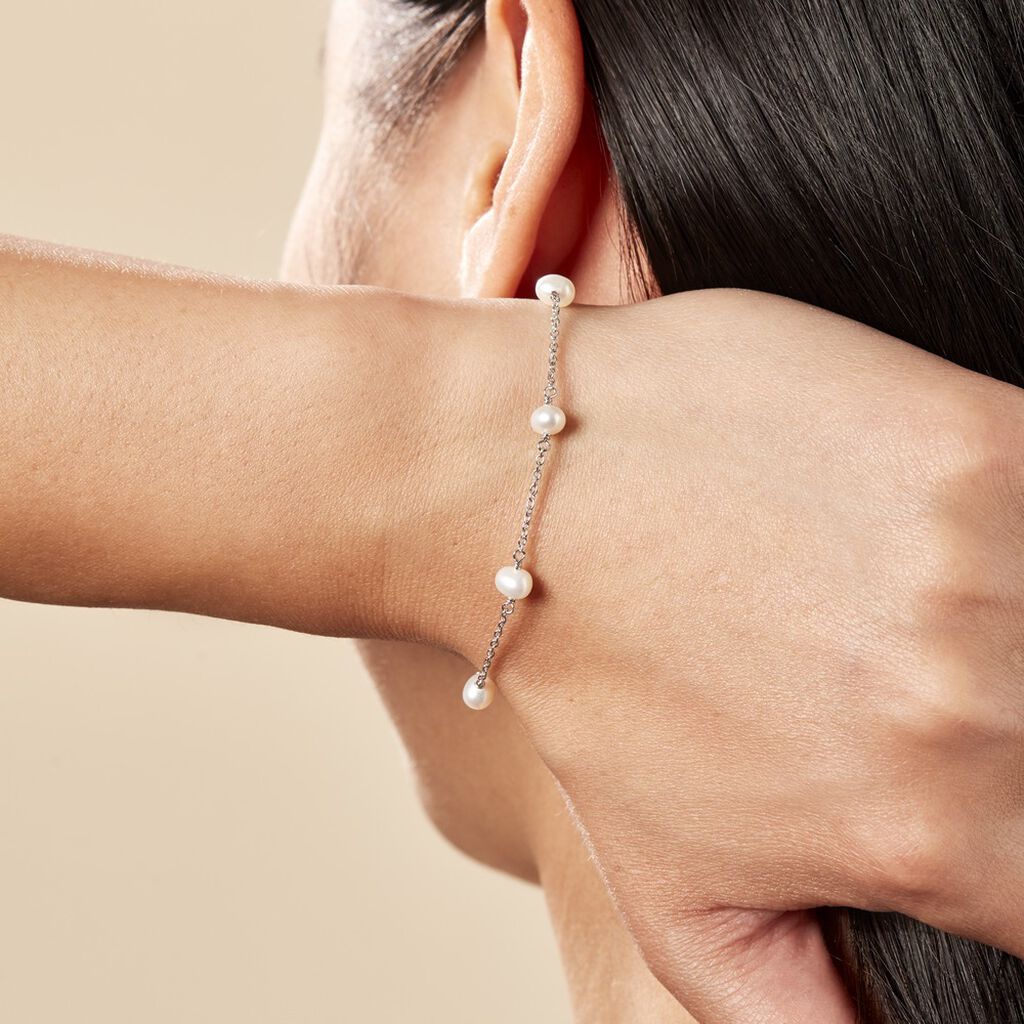 Bracelet Tanis Argent Perle De Culture