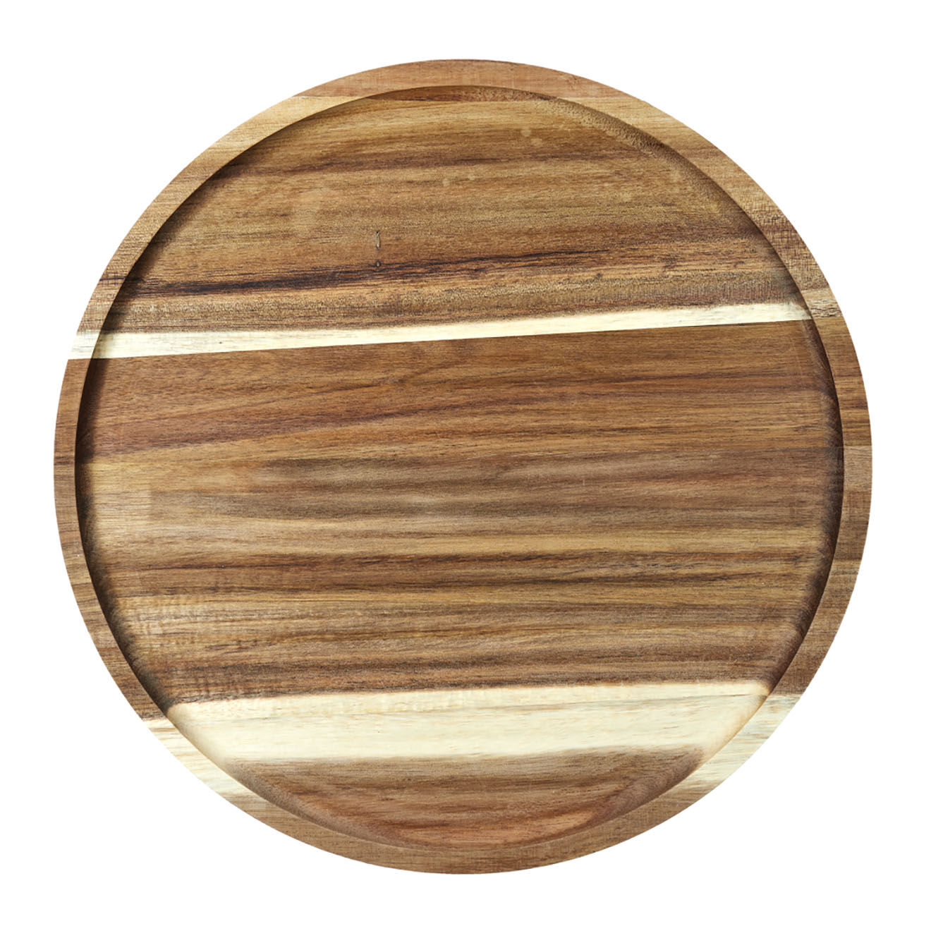Home Deco Factory Dessous assiette acacia marron - 32x32 cm