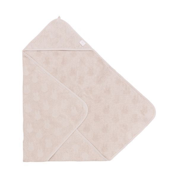 Jollein Miffy Jacquard Badcape - Badstof -  Nougat