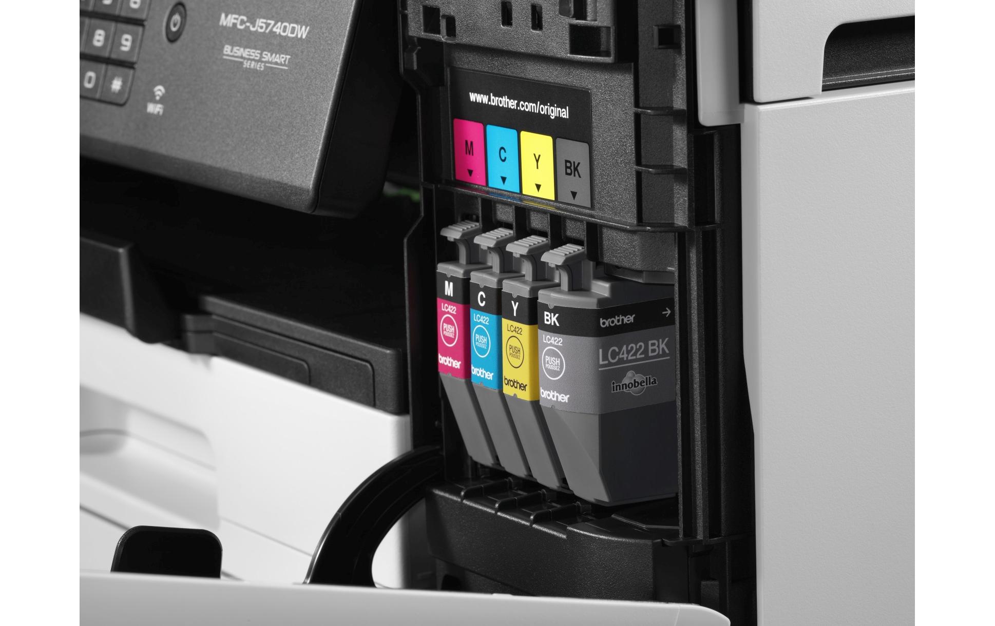 Multifunktionsdrucker MFC-J5740DW<br>WLAN-fähiger 4-in-1-Multifunktions-Tintenstrahldrucker