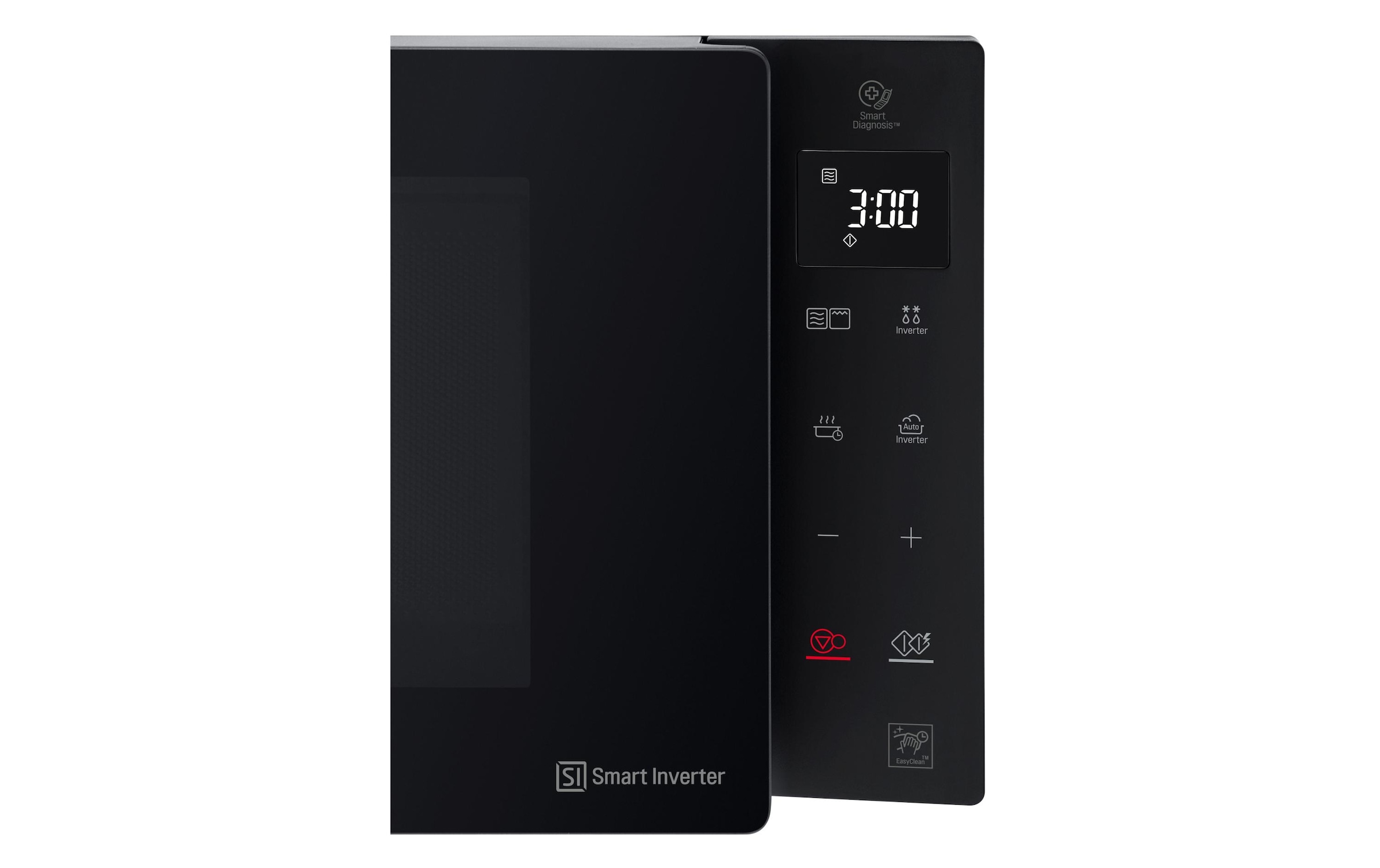 LG Mikrowelle »NeoChef MH6535GIS, Schwarz« 1000 W