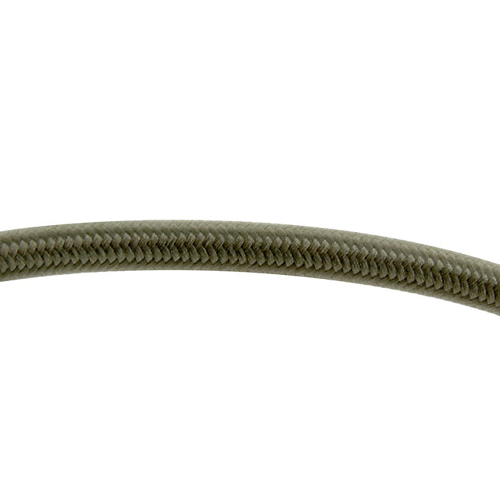 Câble en textile vert olive Chacon 3m 2 x 0,75mm²