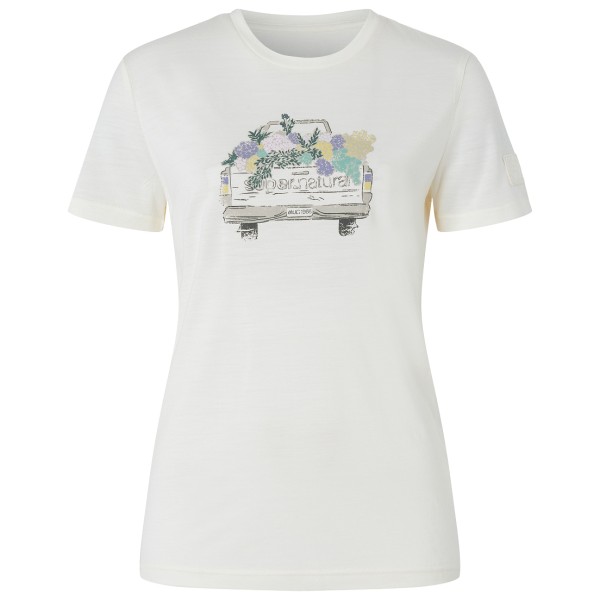super.natural - Women's Flower Delivery Bio Jersey Tee - Haut en mérinos