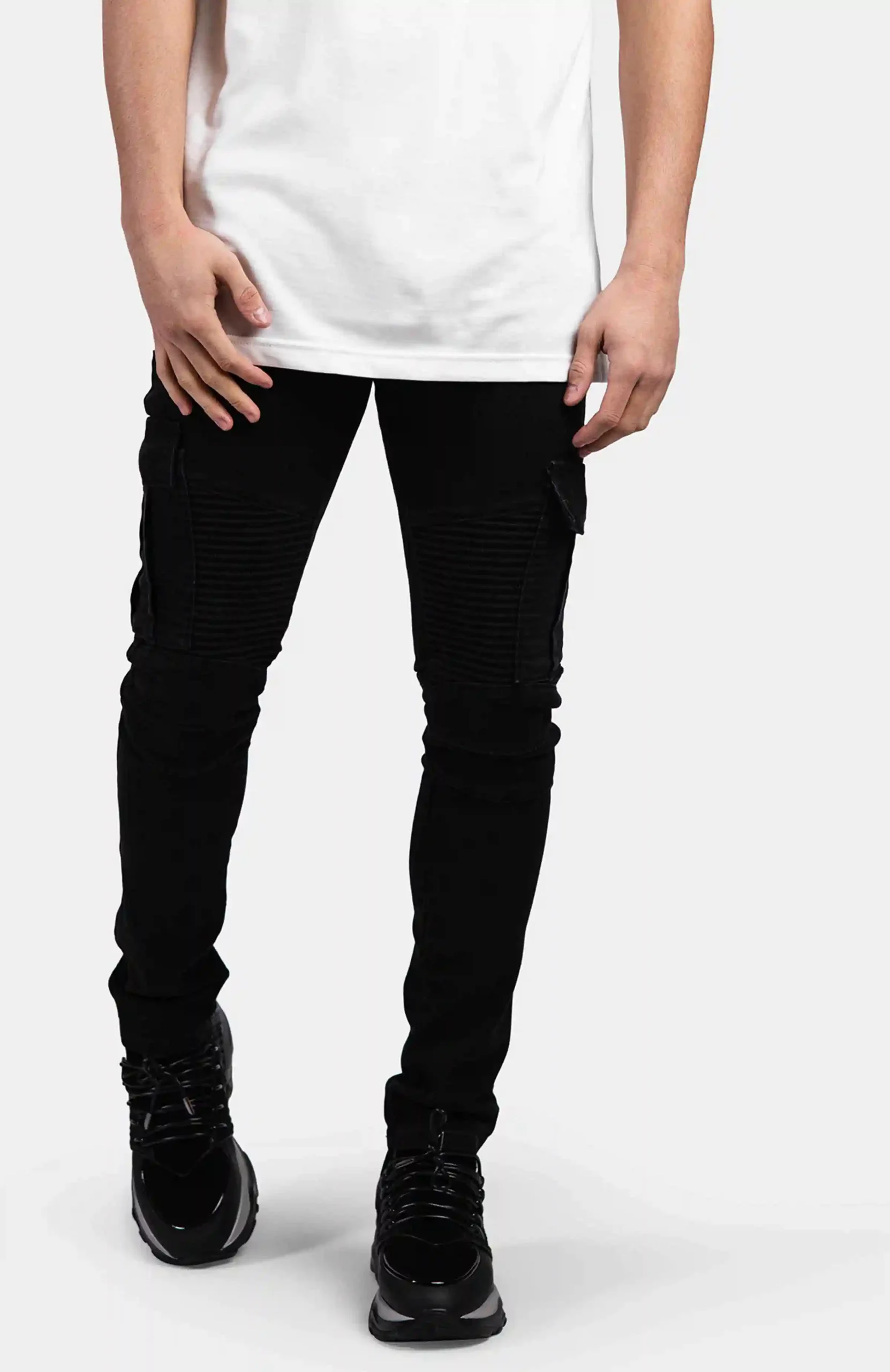 Richesse Martyr Jeans Heren Zwart