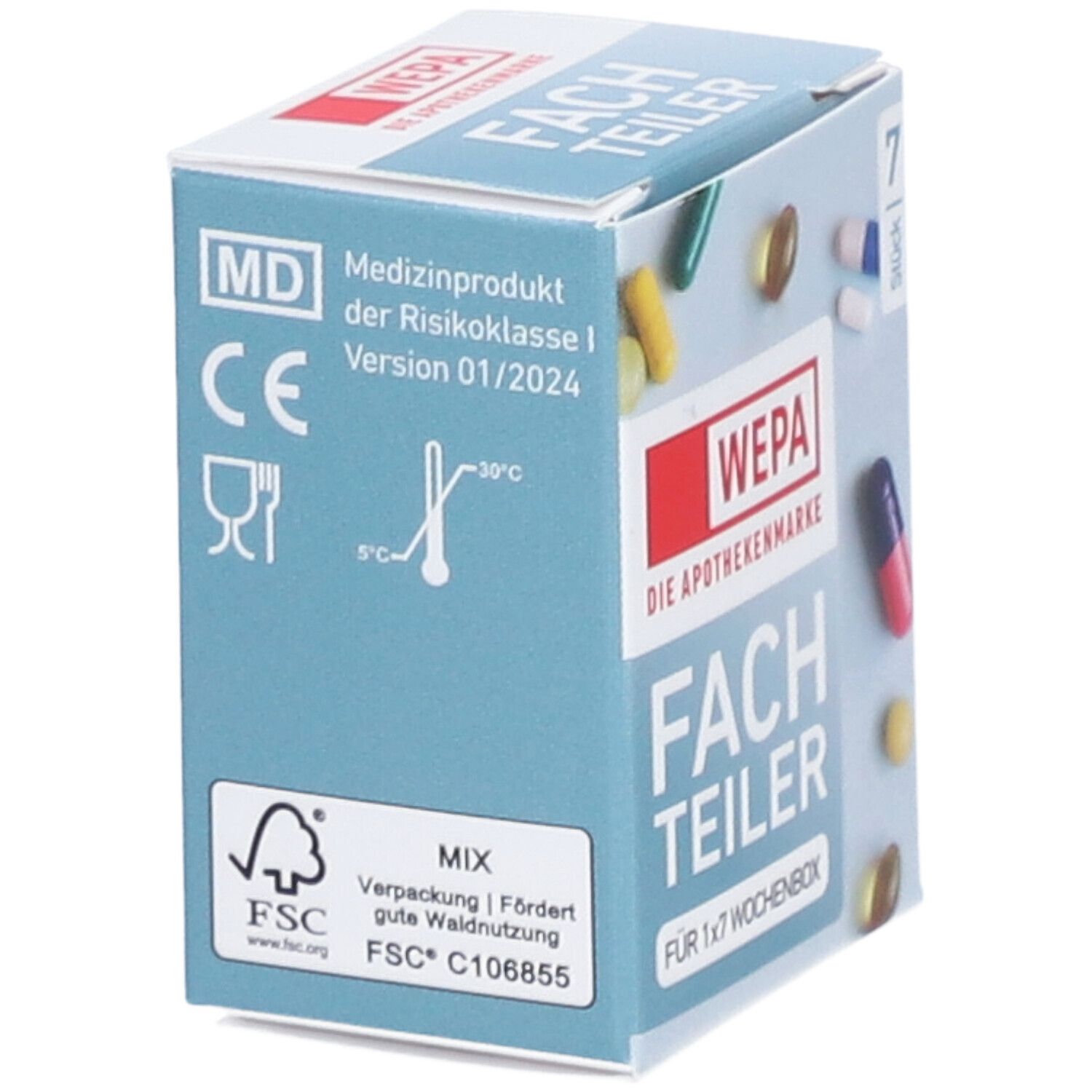 WEPA 1x7 Fachteiler