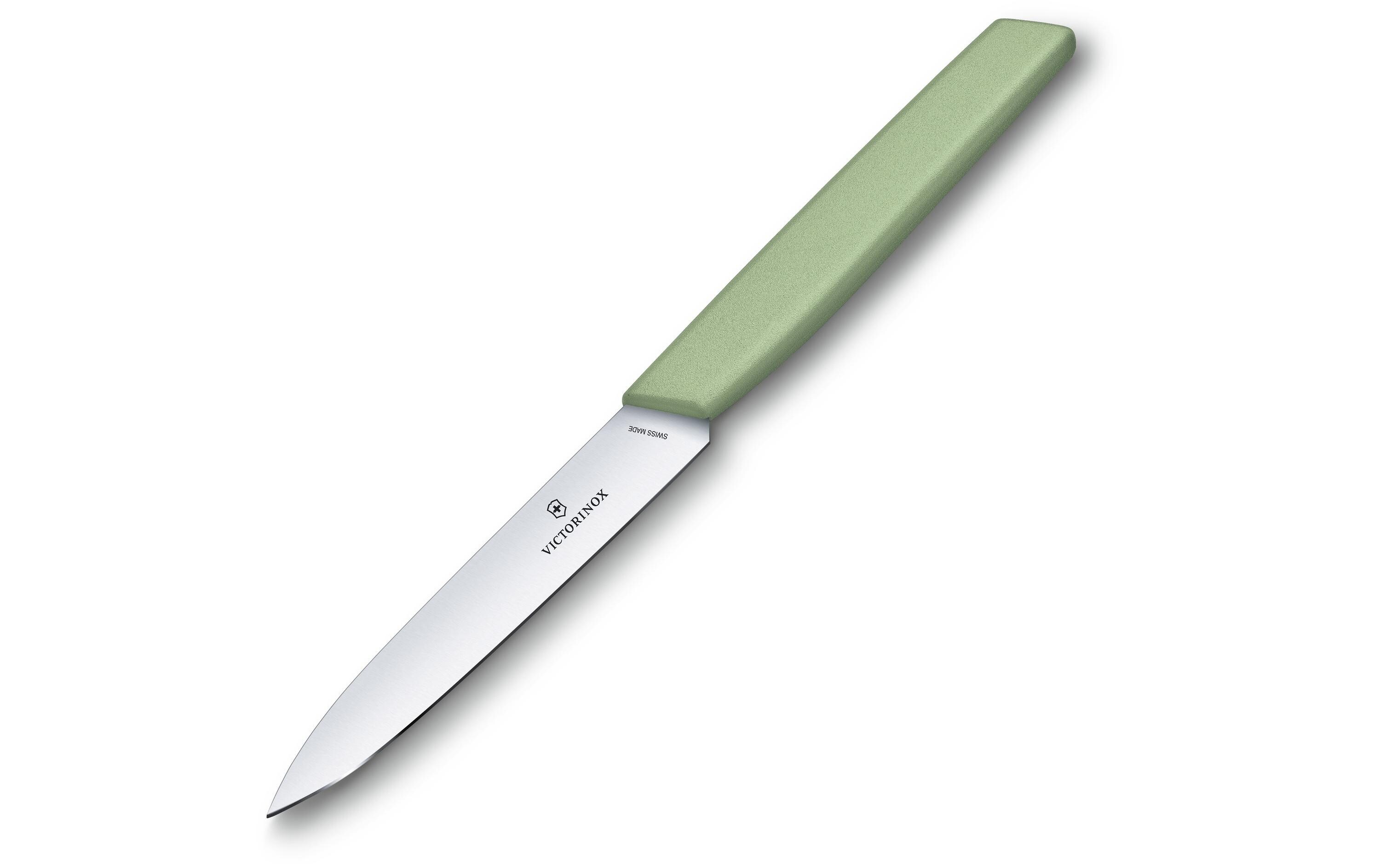 Gemüsemesser Swiss Modern MossGemüsemesser mit spitzer Klinge