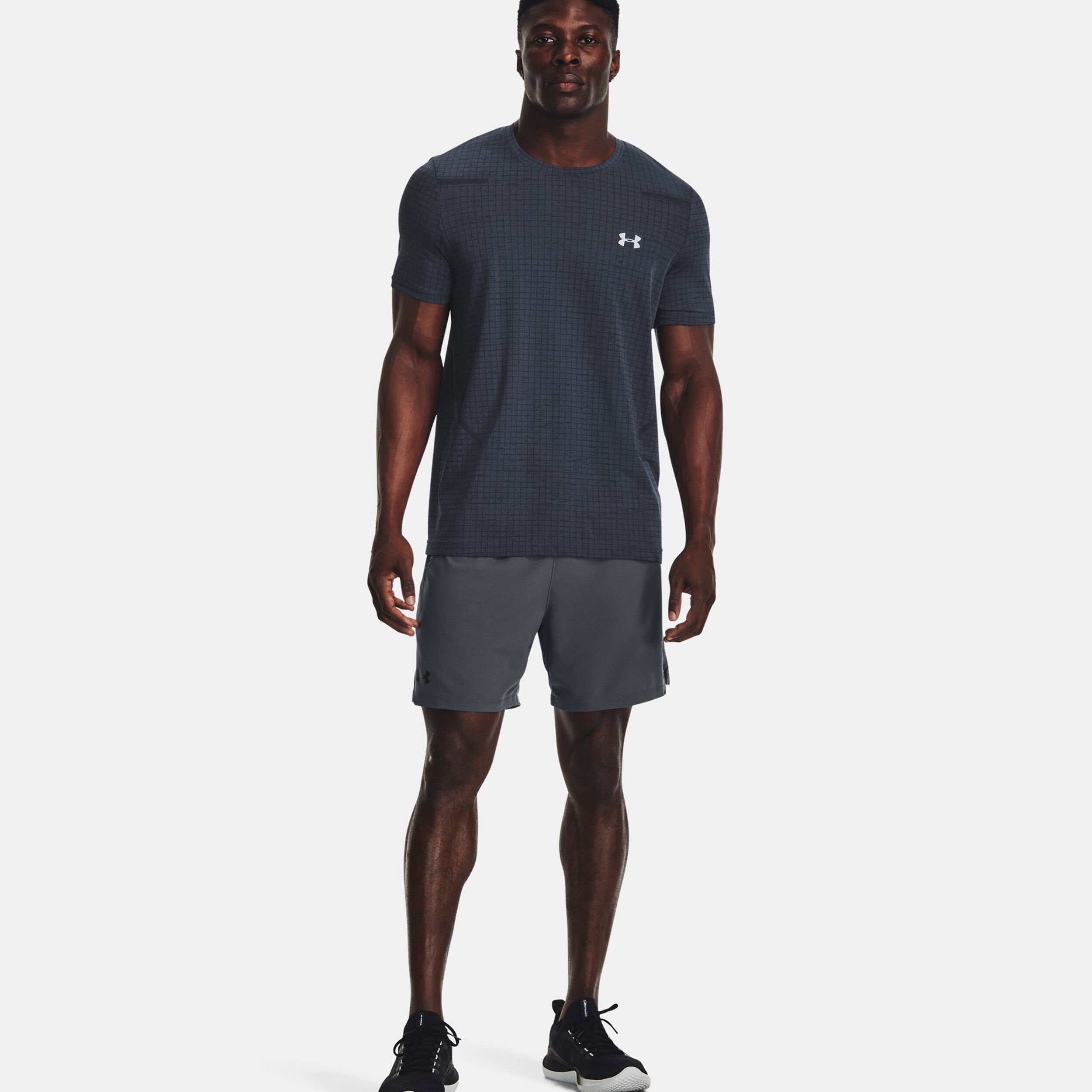 Under Armour Vansih Woven 6in Shorts Hommes - Gris Foncé, Noir