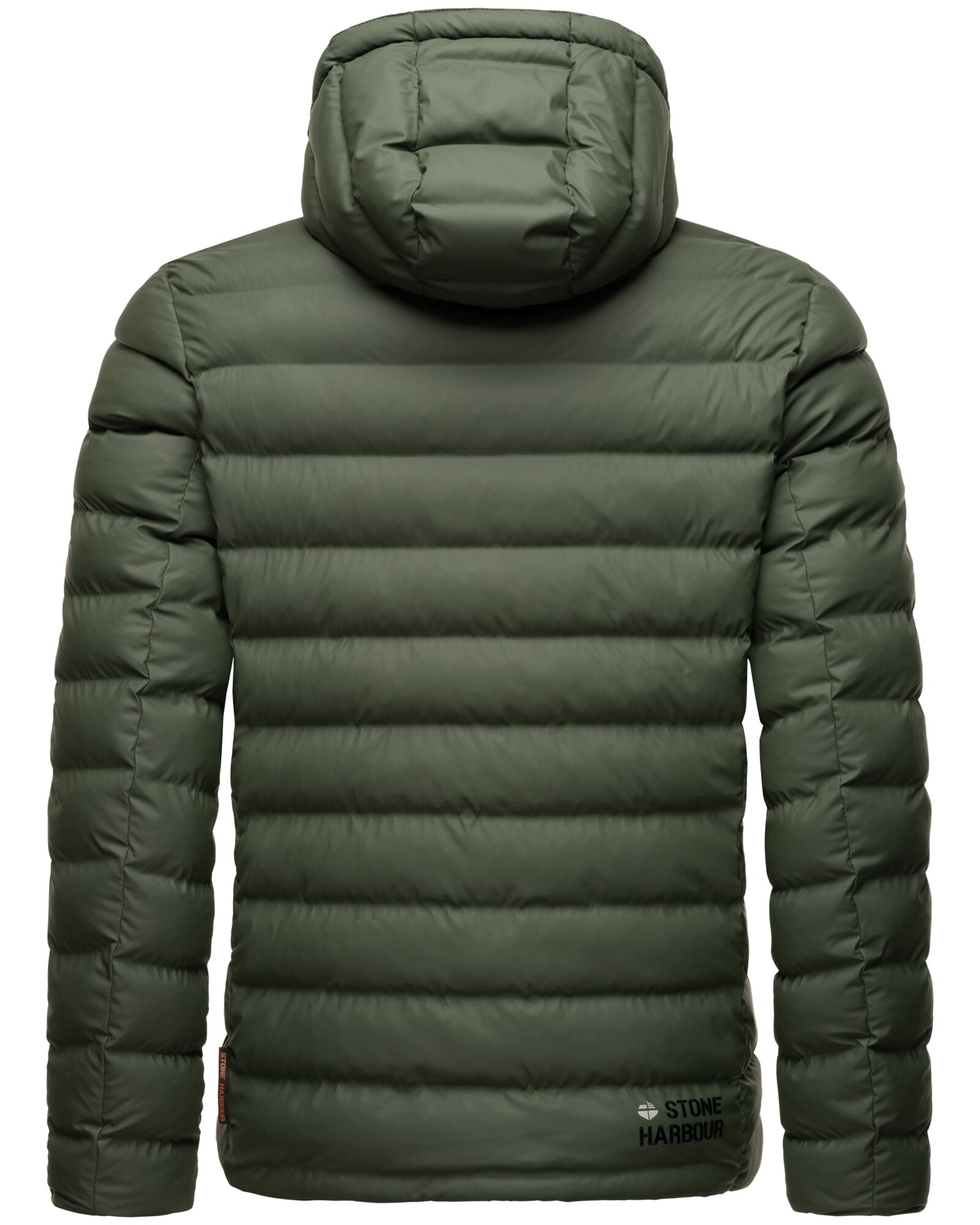 STONE HARBOUR Herren Winterjacke Wasserdichte Gesteppte Winter Regenjacke Zaharoo