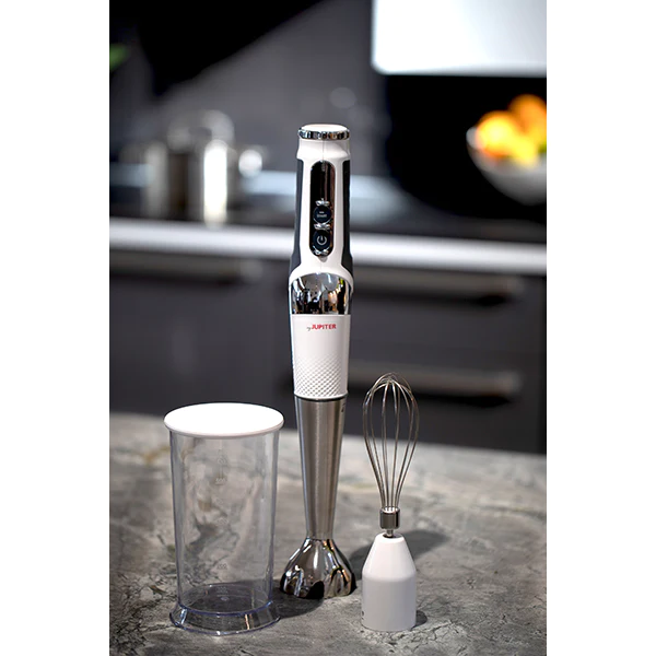 Mixeur plongeant électrique sans fil 21 vitesses 150 W Jupiter