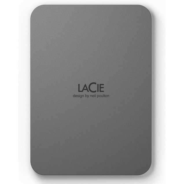 LaCie Mobile Drive Secure disque dur externe 4 To USB Type-C 3.2 Gen 1 (3.1 Gen 1) Gris