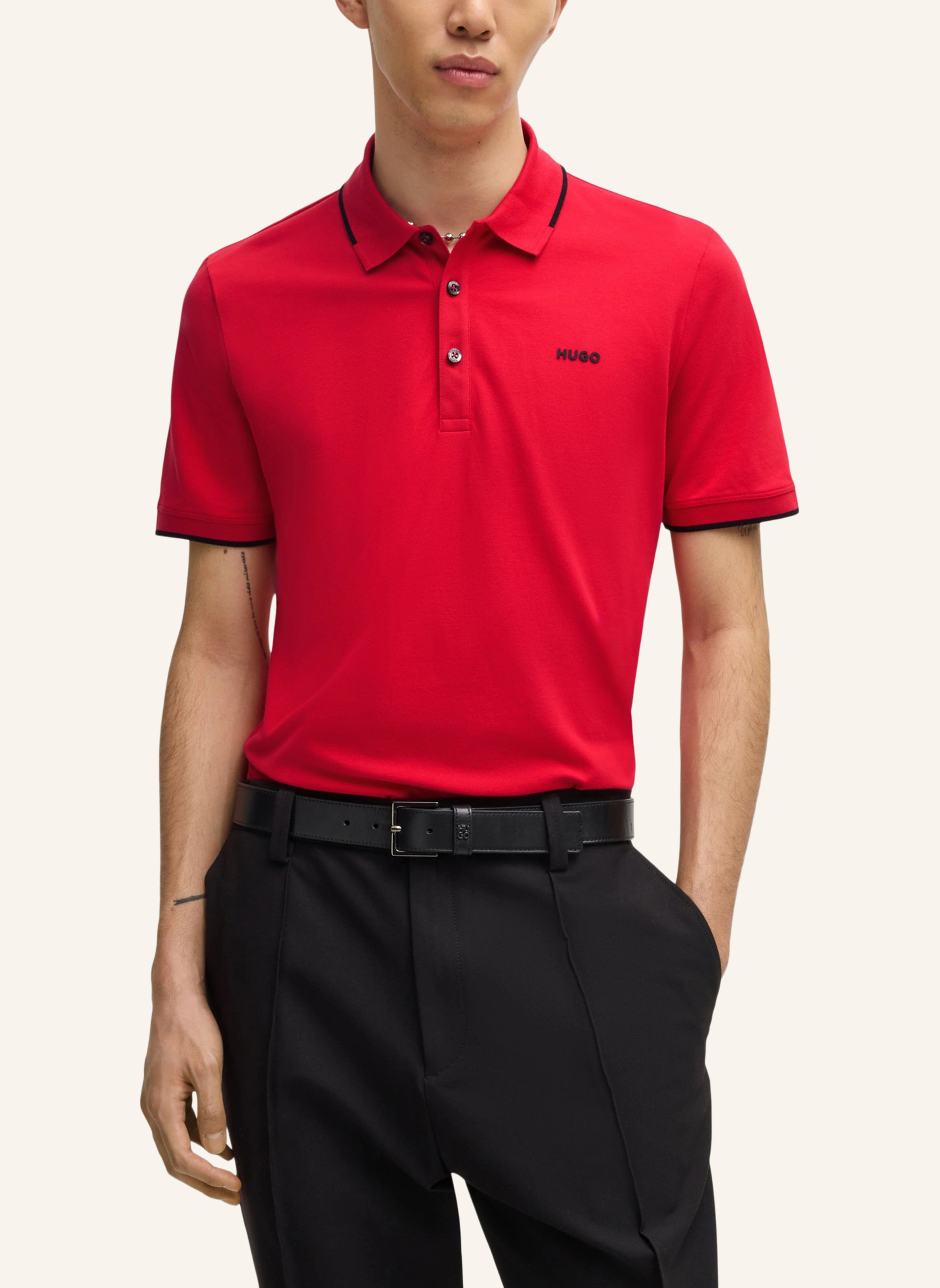 HUGO Poloshirt DINOSO222 Slim Fit