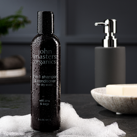 John Masters Organics Shampoing hydratant pour le cuir chevelu