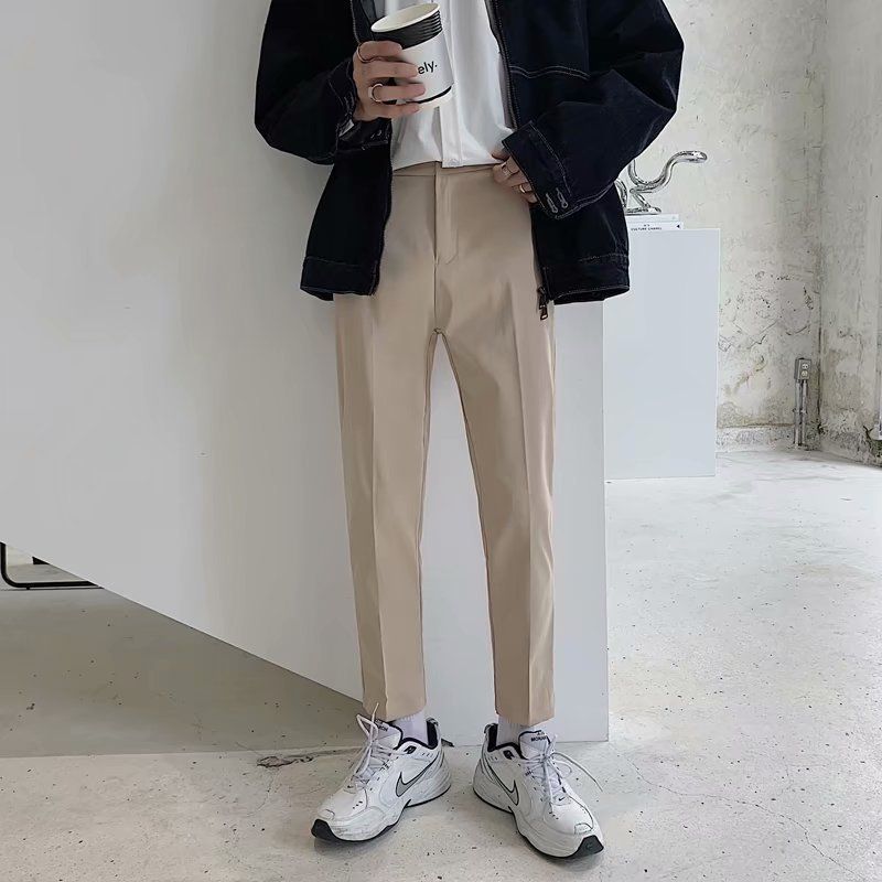 GRAYCIOUS - Cropped rechte broek