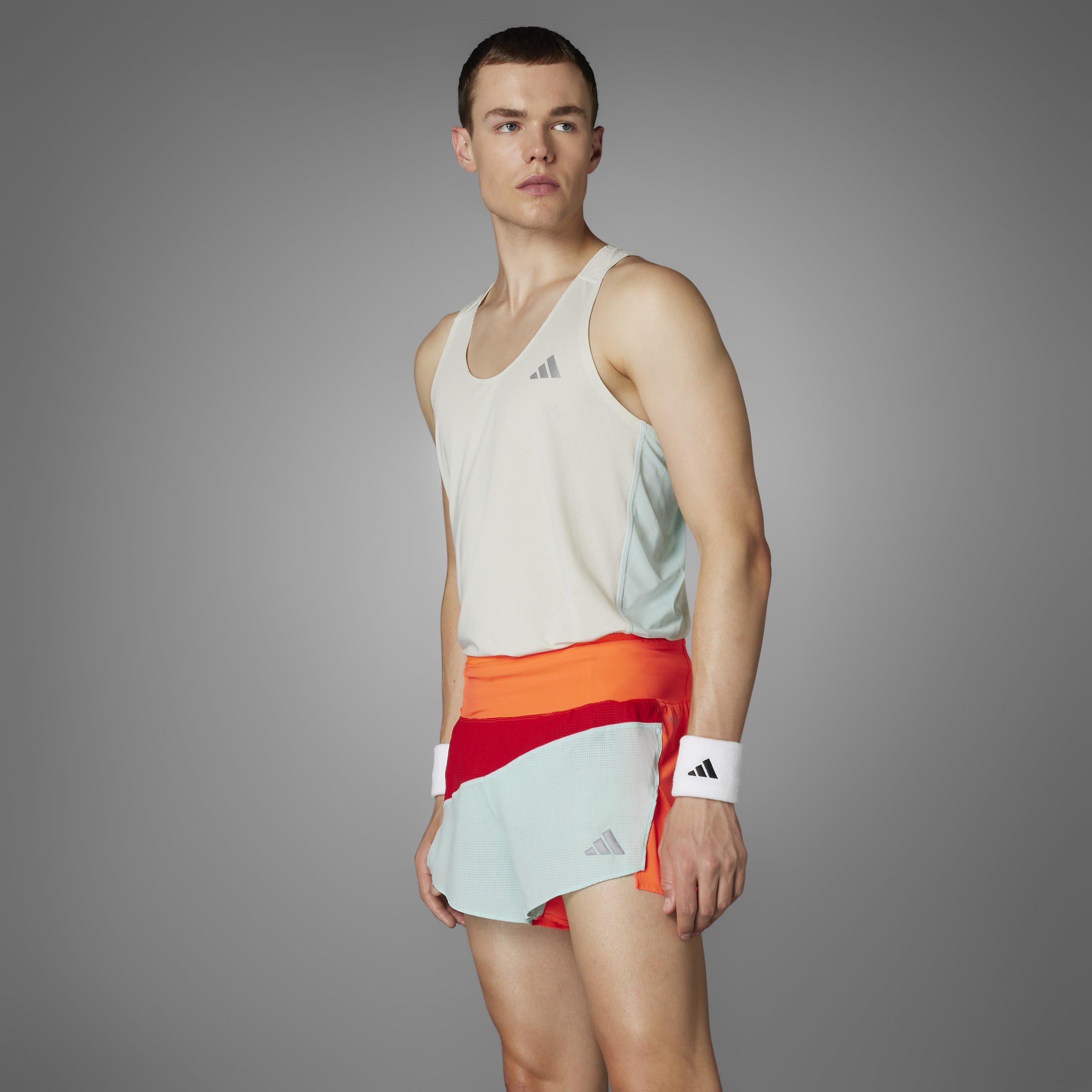 adidas New York City Running Split Short Mens