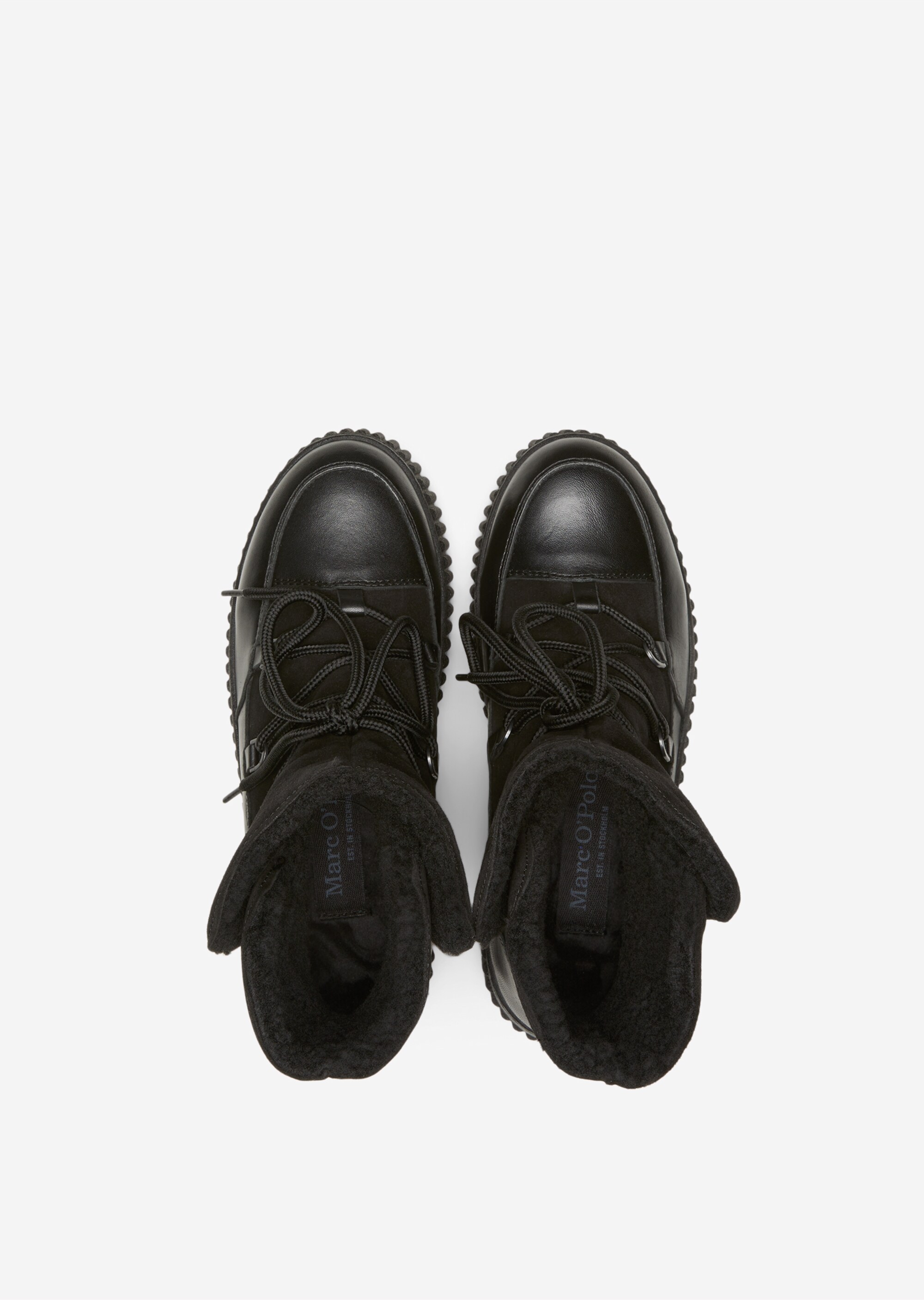 Schnürstiefel mit Hiking-Details
